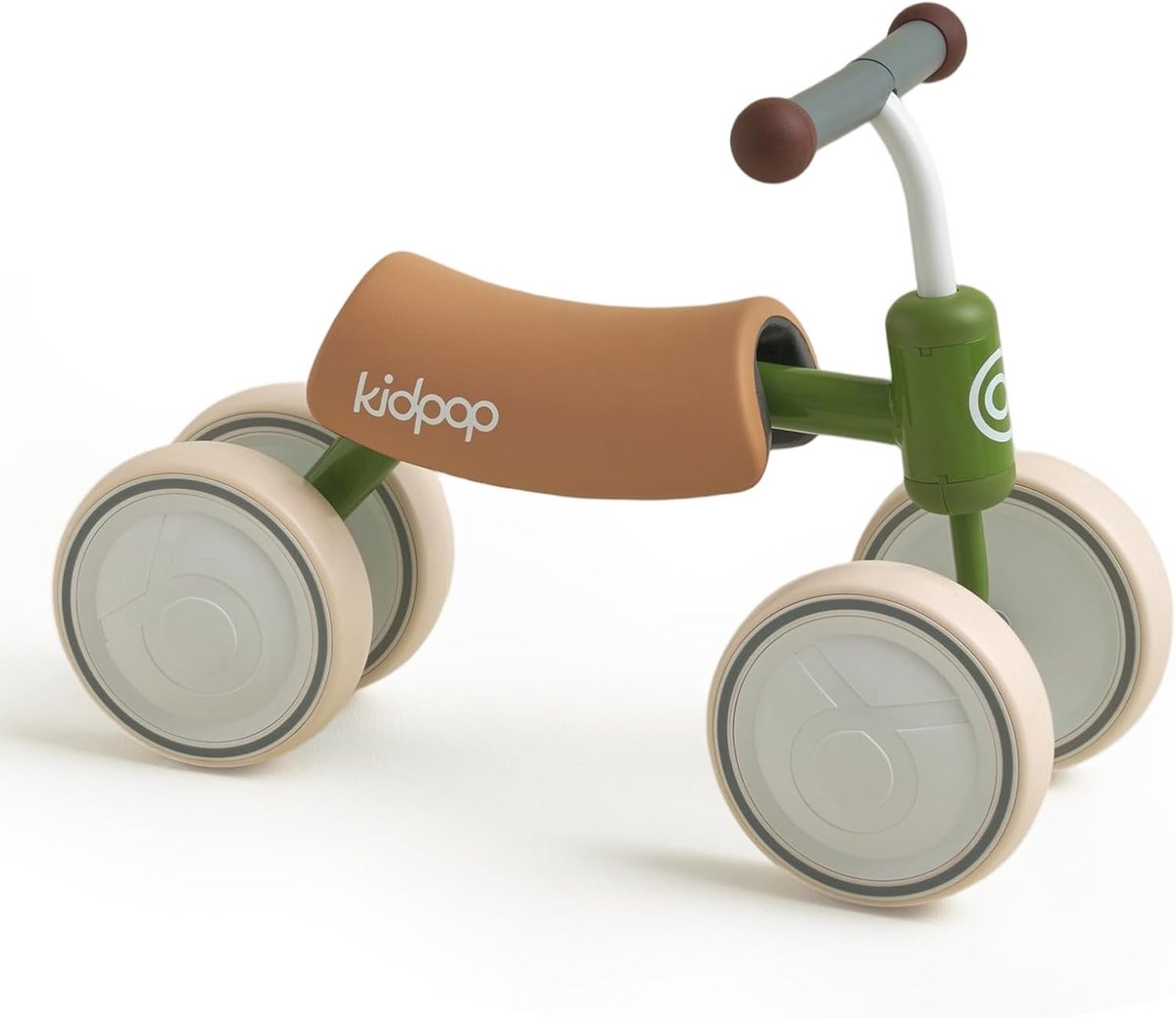 Loopfiets - Kinderfiets - Eerste Beweging - Vier Wielen - 6 Inch - Rood Kinderfiets kopen online