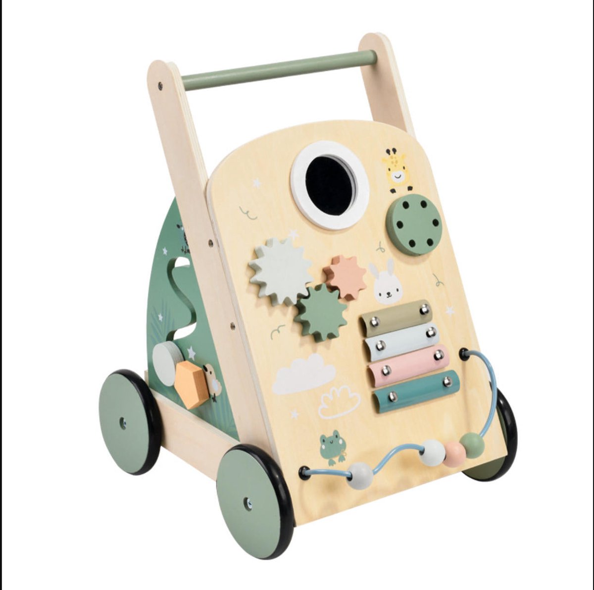 Loopwagen-Trainer Hout Activity Groen Looptrainer kopen online