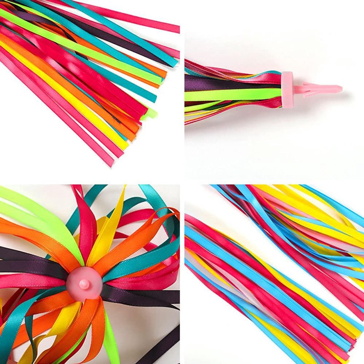 luchtslangen voor kinderfiets 1 paar streamers handgrepen linten decoratie voor kinderfiets loopfiets scooter