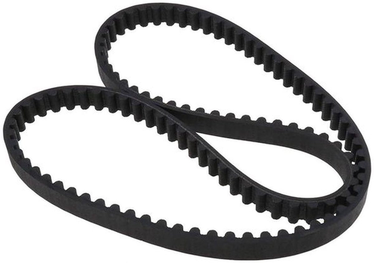 maaimachine aandrijfriem htd856 8m 12 compatibel met 105 combi deck 9585 0165 01 107 tandteller 8mm tandafstand 12mm breedte 856mm omtrek rubber zwart synchrone
