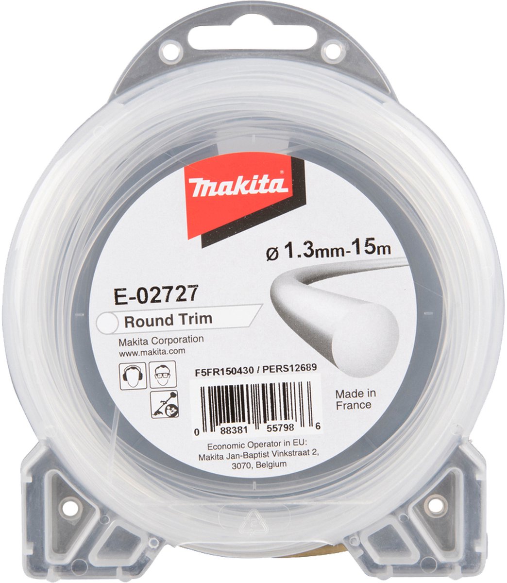 Makita maaidraad rond 1,3 mm x 15 m - E-02727 Speelgoedgrasmaaier kopen online