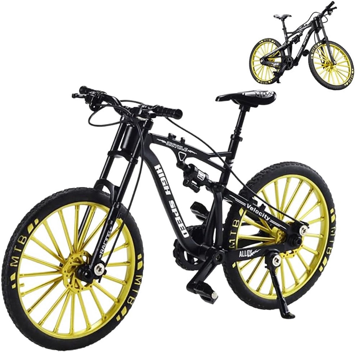 mini vingerfiets racefietsspeelgoed voor kinderen cadeauset