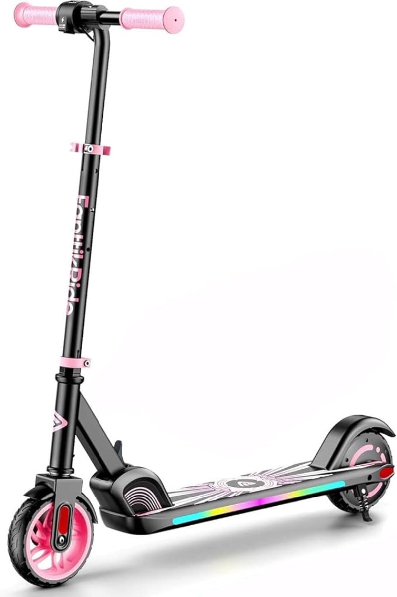 mmp elektrische step voor kinderen elektrische step zwart 75cm x 37cm x 26cm