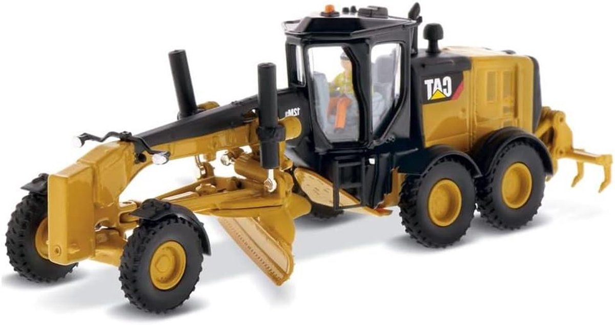Model Grader - Miniatuur Voertuig - Verzamelaars Display - Gedetailleerde Replica - 117 cm - Geel Speelgoedgrasmaaier kopen online
