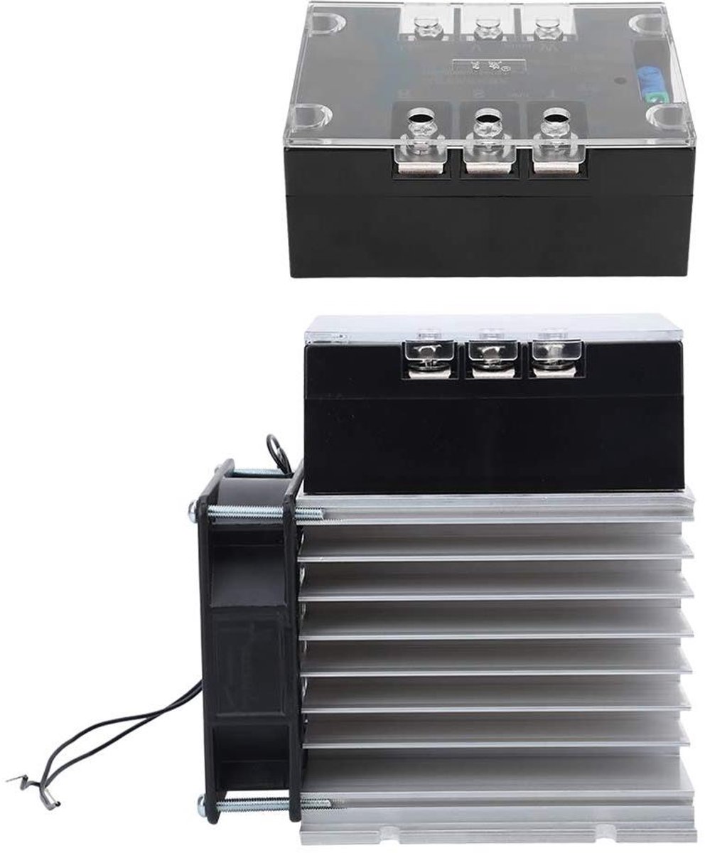 Motor Soft Start Module - Motor Starter Board - Motor Beschermen - Verstelbare Starttijd - 1-20 KW - Zwart Loopmotor kopen online