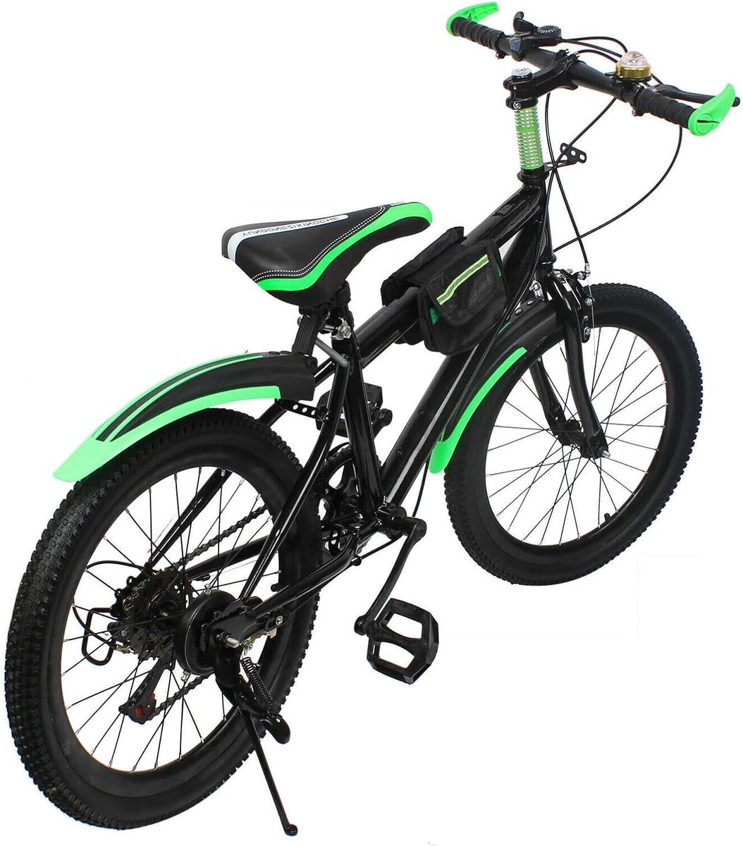 Mountainbike 20 inch - ATB Fiets - Buiten Fietsen - Verstelbaar Zadel - 20 Zoll - Groen Kinderfiets kopen online