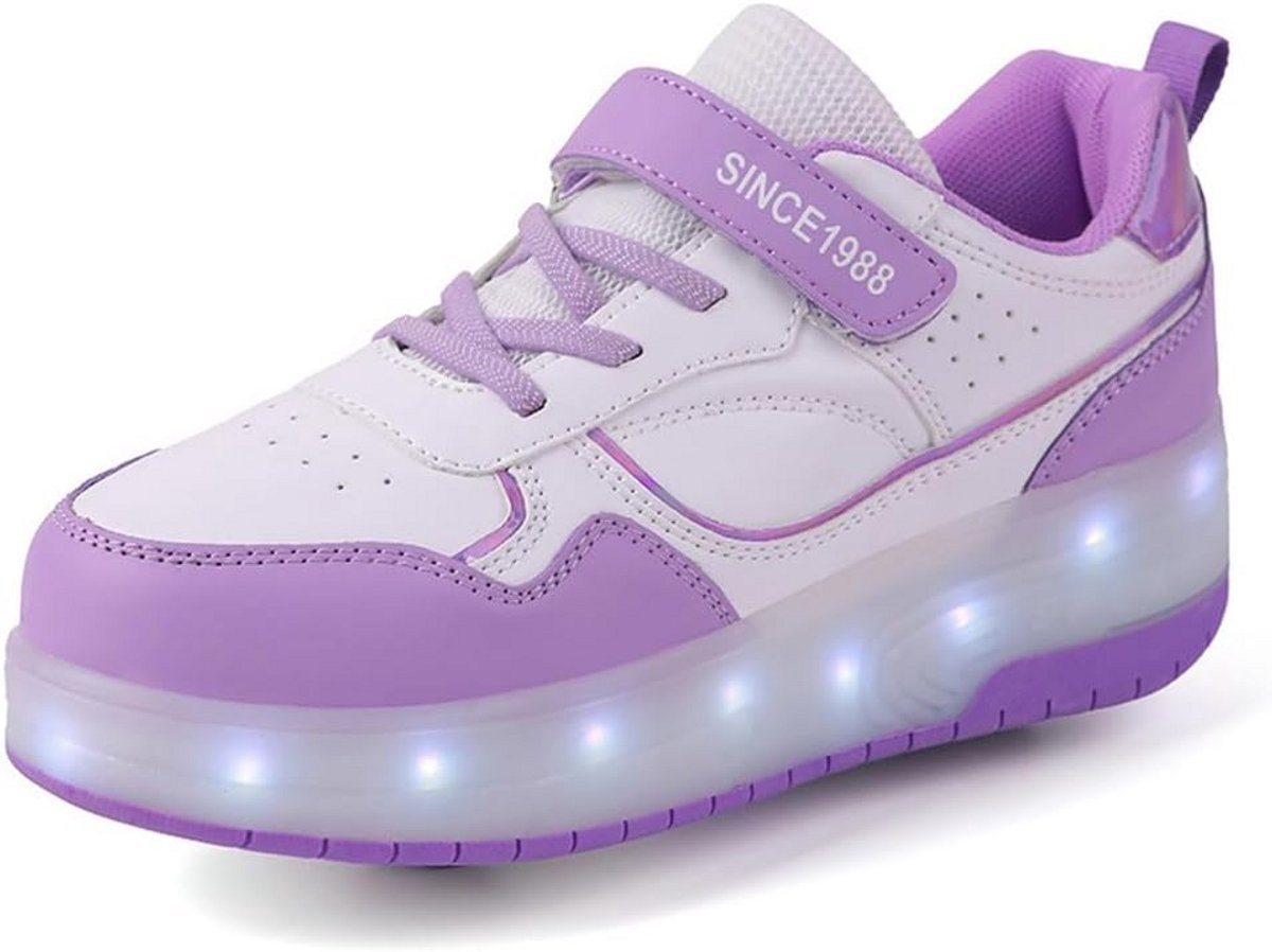 multifunctionele sneakers met wieltjes inschuifbare rolschaatsen voor kinderen en volwassenen