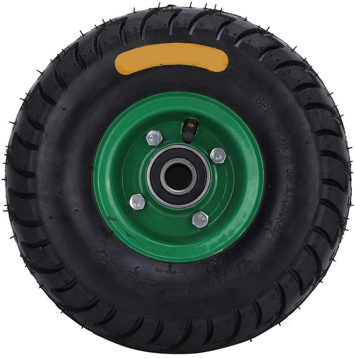 OmGoods - Dailygoody - Karbandwiel 10,5 inch - Opblaasbaar - Ingebouwde lagers - 4.10/3.50-4 - Duurzaam rubber - Geschikt voor verschillende voertuigen Buitenspeelvoertuigaccessoire kopen online