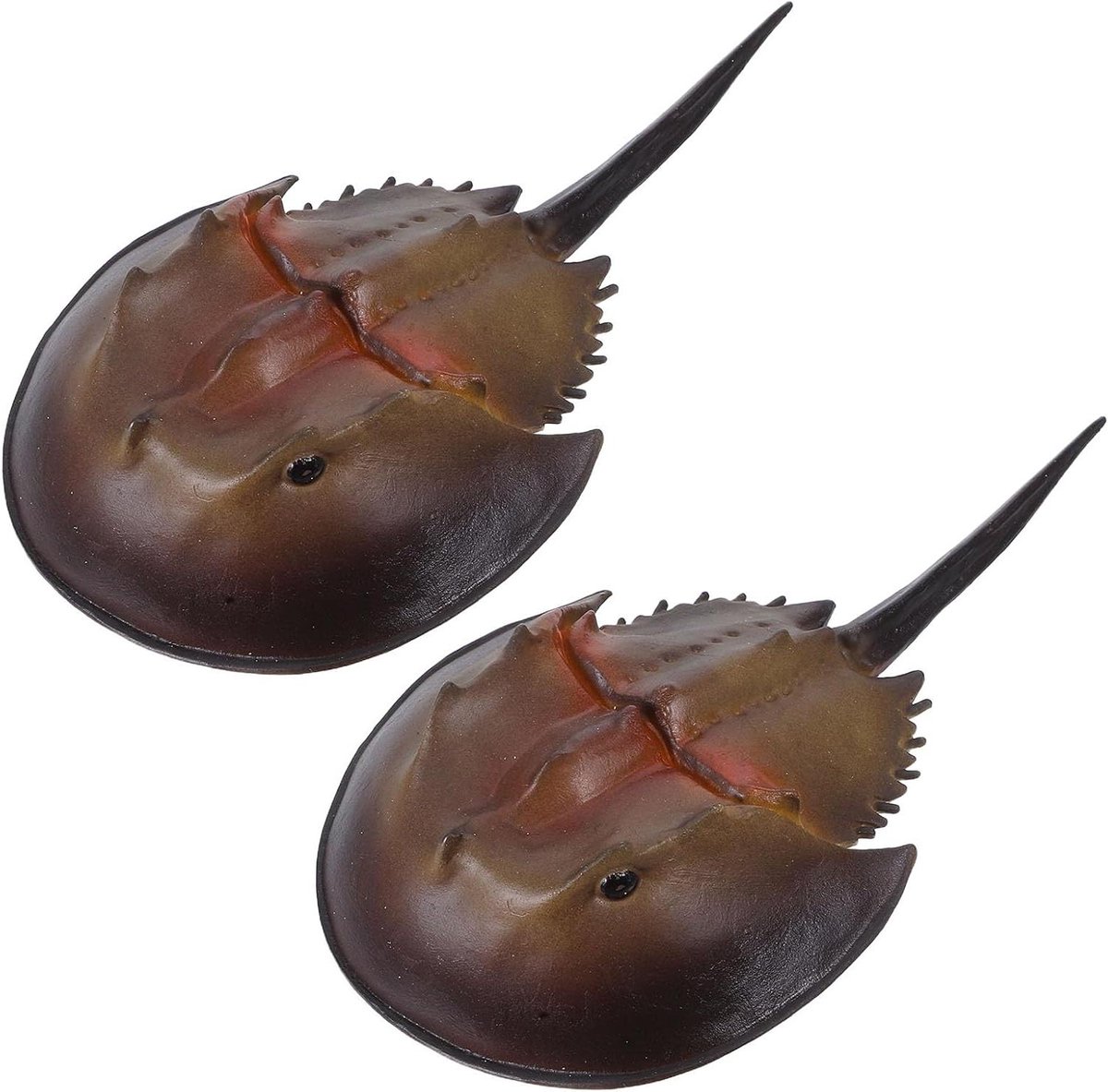 Plastic Krab Speelgoed - Nepkrab Realistisch - Educatief Spelen - Levendige Kleuren - 16x8.5x3cm - Lichtbruin Speelgoedkruiwagen kopen online