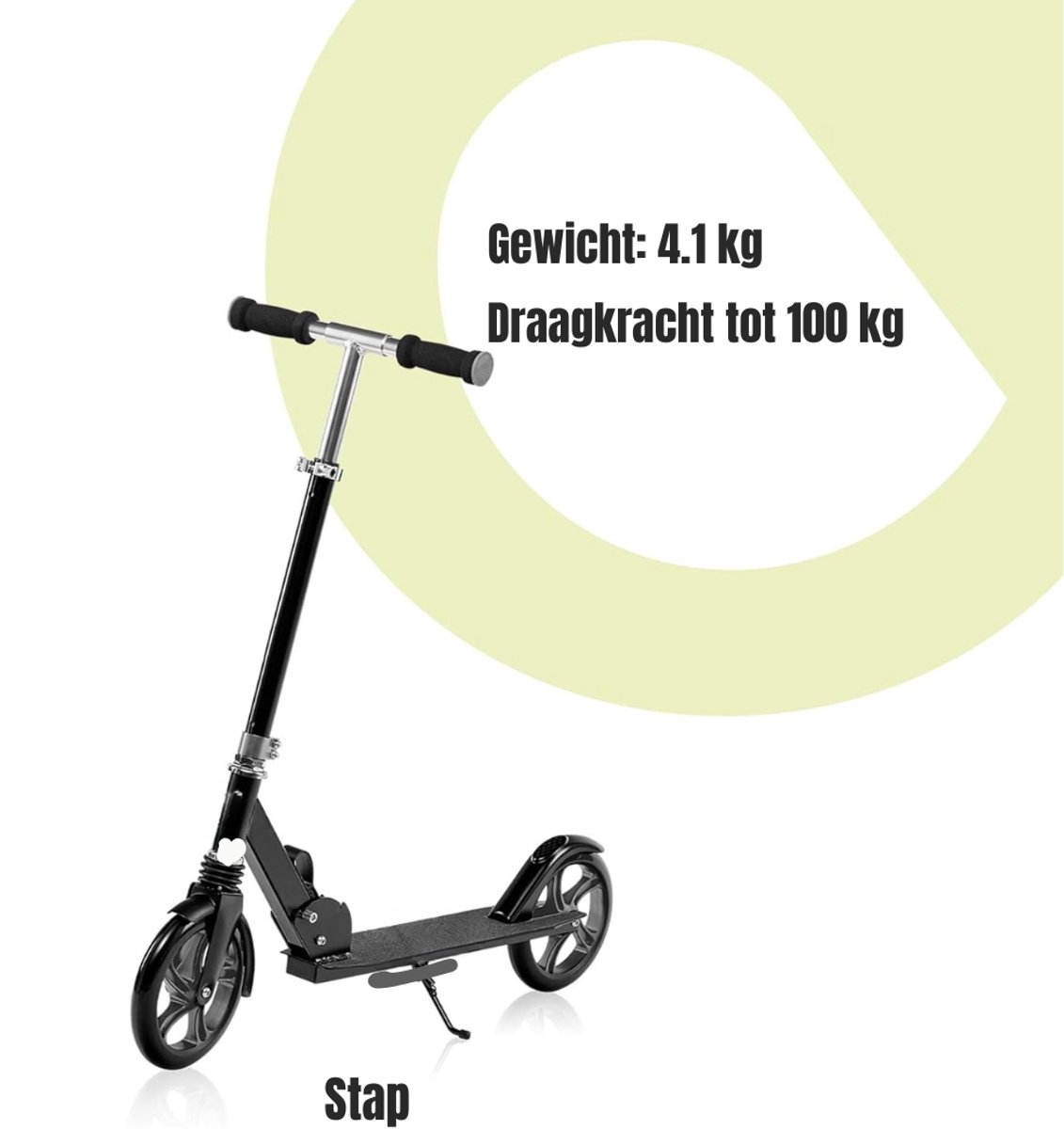 qin stuntstep jongen stuntstep volwassenen voor jongesn en meisjes zwart 89cm x 33cm x 97cm