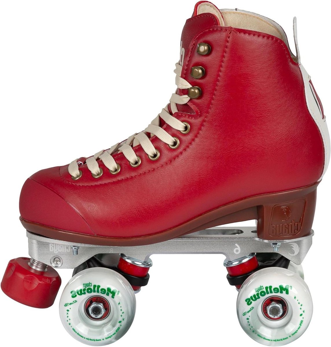 Quad Skates - Rolschaatsen - Buiten Rollen - Bloemenpatroon - Maat 40 - Rood Rolschaatsen kopen online