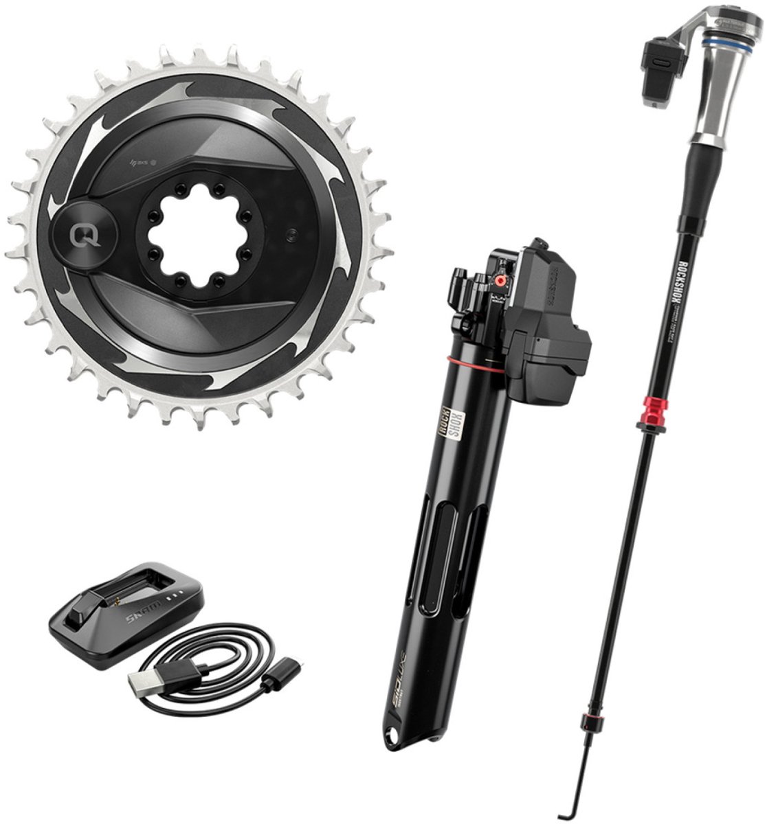 Rockshox Flight Attendant Trek Supercaliber 9.9 X0/9.8 Gx Gen2 Upgradekit Zilver Fiets kopen online