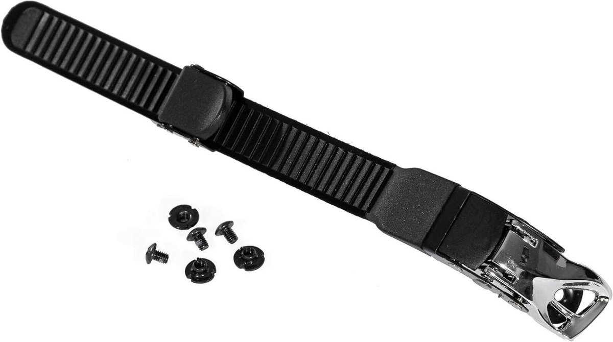 Rolschaats Gesp - Sluiting Onderdeel - Skaters Onderhoud - Aluminium Materiaal - Specifieke Lengte - Zilver Skateonderdeel kopen online