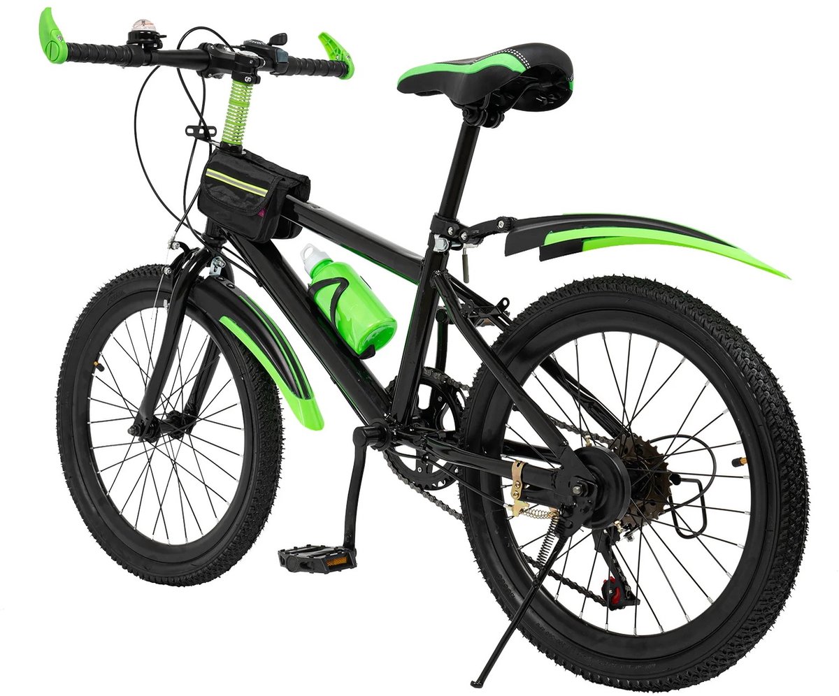 Rolu Kinderfiets – Kinderfiets 20 Inch – Mountainbike – 7 Versnellingen – 130 Tot 150 CM – Spatborden Voor & Achter – Antislip Banden Kinderfiets kopen online