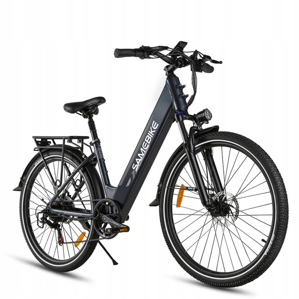 Samebike RSA01Pro-T 26'' Elektrische Fiets – 36V 15Ah, 90km Bereik, 250W Motor, 7-Speed Shimano, Dubbel Geveerd – Zwart Fiets (elektrisch) kopen online