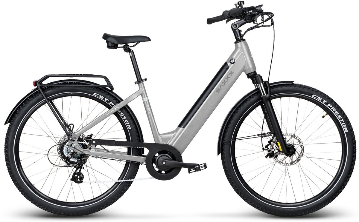 SAXXX Comfort SUV Easy ebike 7 sp 13Ah Grijs Fiets (elektrisch) kopen online