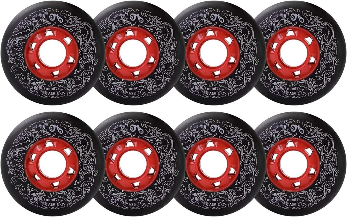 schoenwielen skaterswielen snel skaten duurzaam pu materiaal 72 76 80 mm diverse kleuren