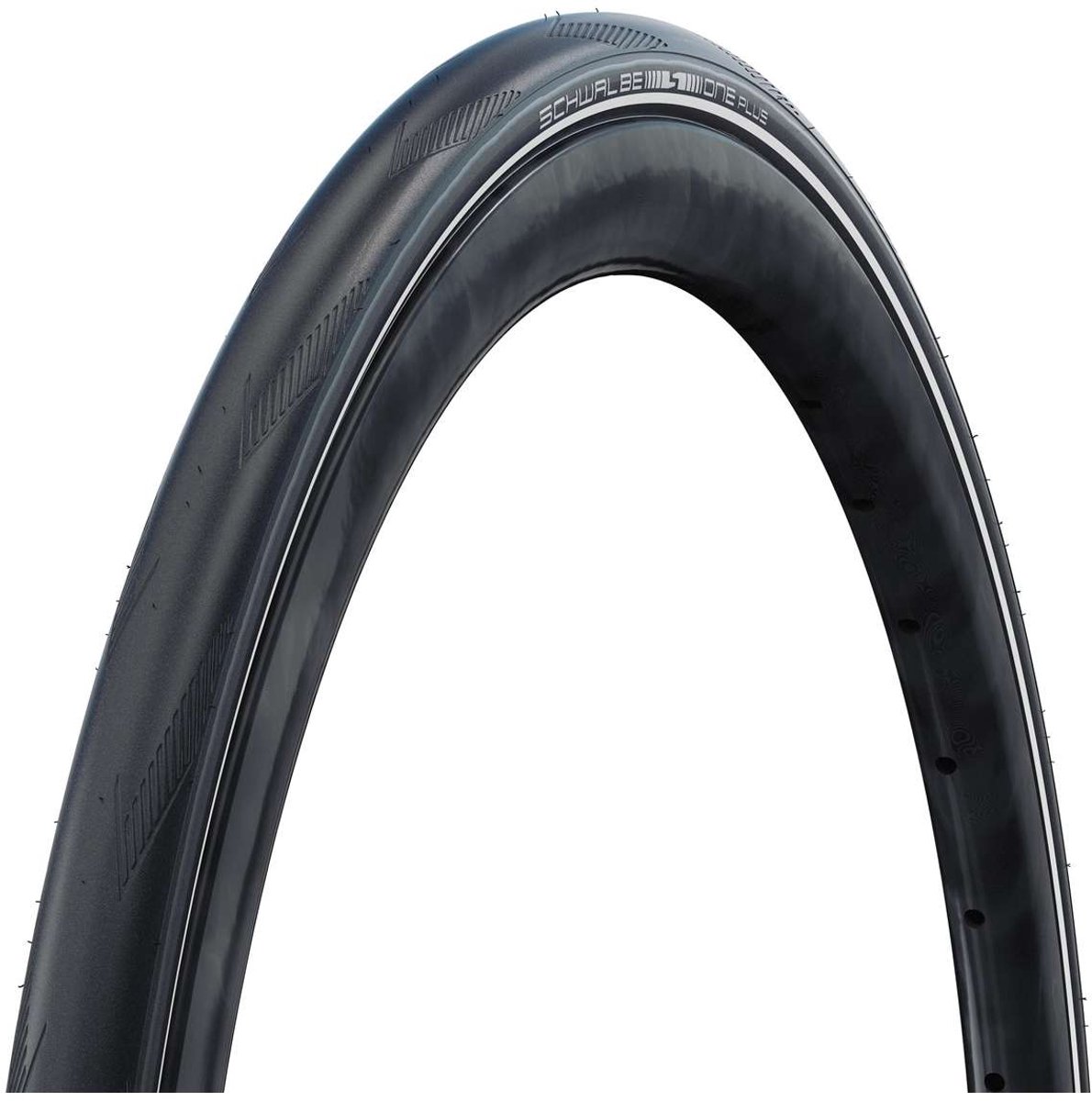 schwalbe one plus addix smartguard 700c x 32 stijve racefietsband zwart 700c x 32