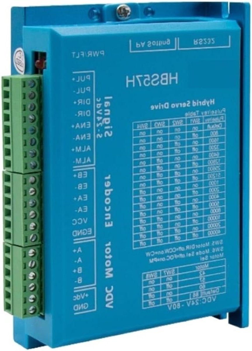 Servomotor Driver - Motor Controller - Precisie Beweging - Gesloten Lus Systeem - 5A 80V DC - Grijs Loopmotor kopen online