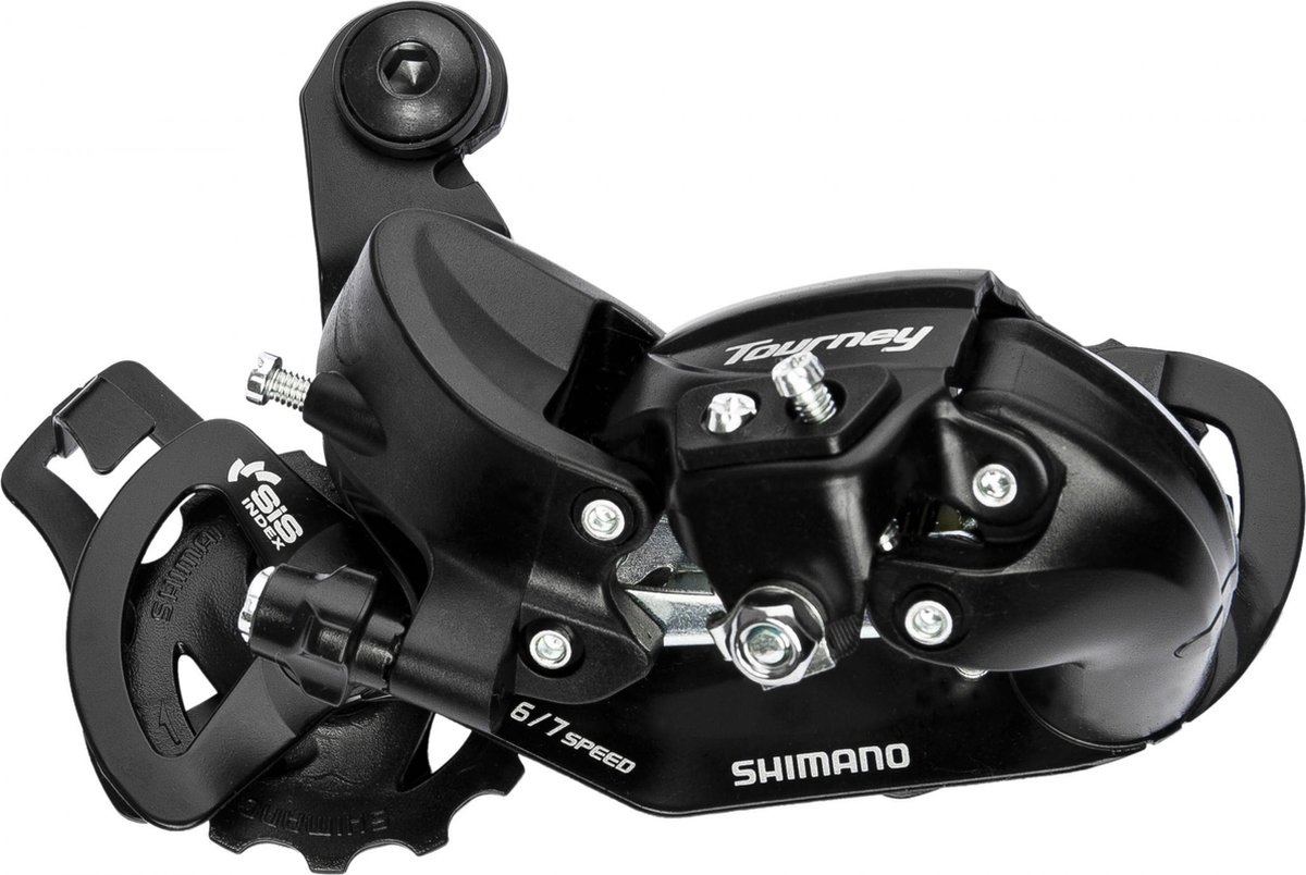 Shimano Achterderailleur Tourney TY300D - 6/7 - Speed met Oog - D-Type Fiets kopen online