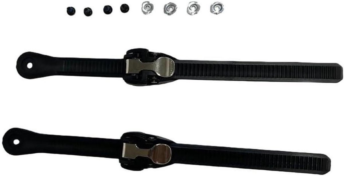 Skate gespen - Ratelriemen - Schoenen vastzetten - Micro-verstelbaar - 250 mm - Stijl A Skateonderdeel kopen online