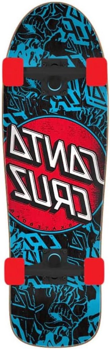 Skateboard Deck - Cruiser Board - Stadsvervoer - Hybride Ontwerp - 9.7 x 31.7 inch - Multicoloured Skateonderdeel kopen online
