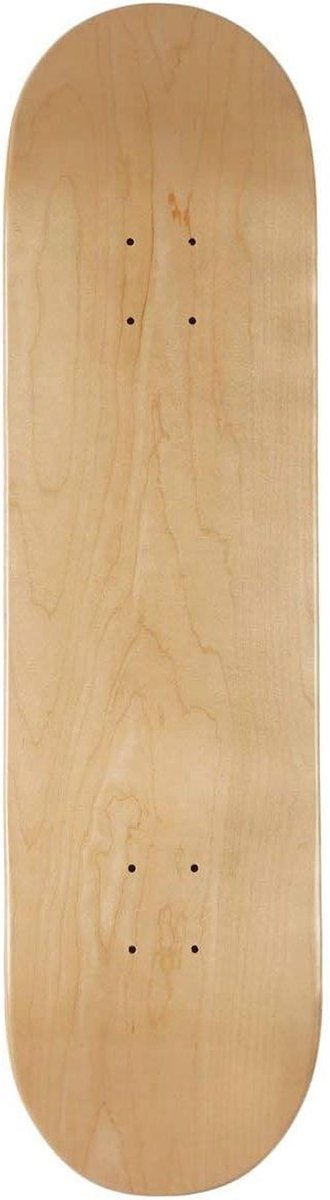 skateboard deck houten plank trick skaten 7 laags esdoorn 7 inch breed natuurlijk