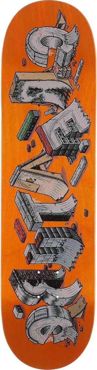 skateboard deck slab 8 25 x 32 04 hard rock maple
