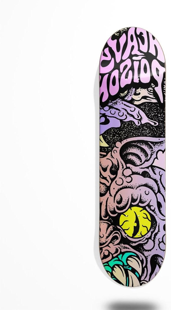 Skateboard Dek - Houten Plank - Street Cruising - Duurzaam Hout - 8.0 Inch - Meerkleurig Skateonderdeel kopen online