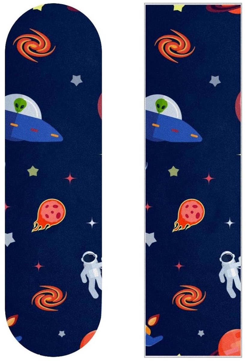 Skateboard Griptape - Longboard Sticker - Skateboarden - Waterdicht Slijtvast - 2 stuks 83 cm - Veelkleurig Skateonderdeel kopen online