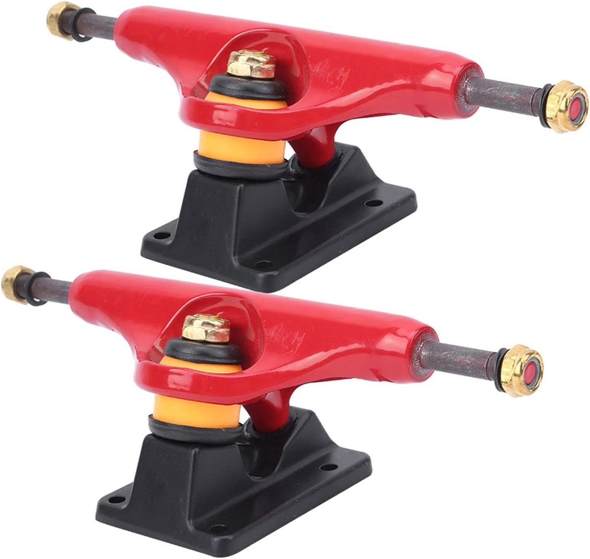 skateboard trucks wielbeugel set buiten sporten ge ntegreerd ontwerp 2 stuks zilver
