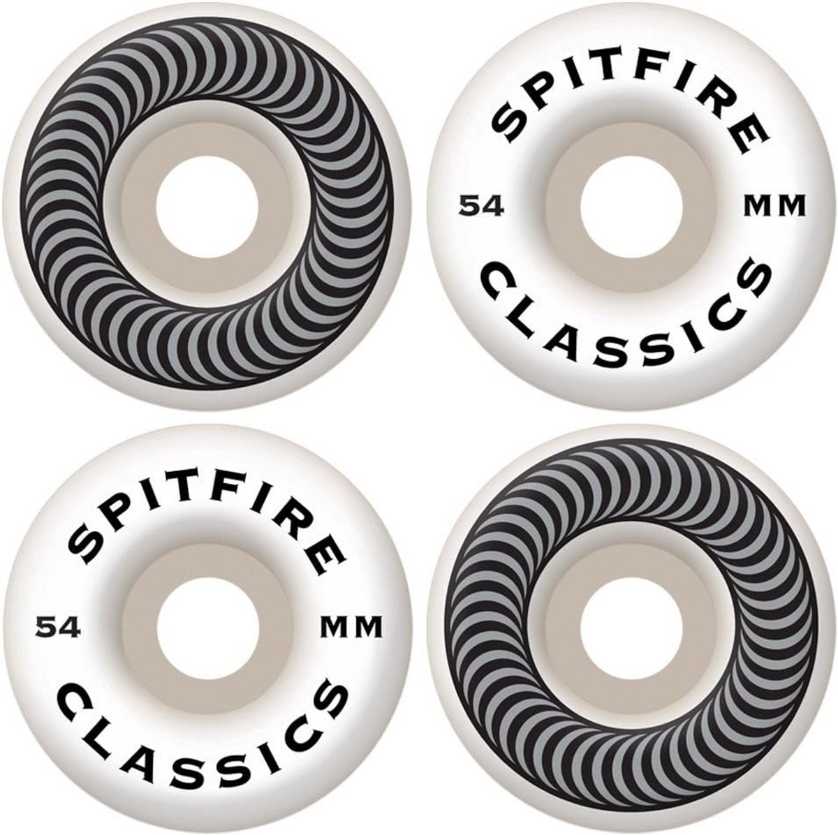 Skateboard Wielen 54mm Set van 4 voor straat en park Skateonderdeel kopen online