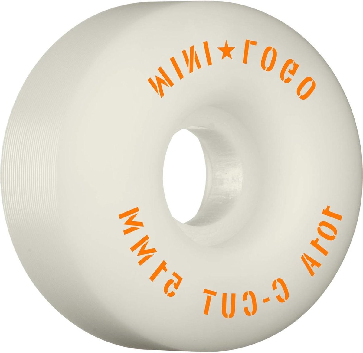 skateboard wielen c cut set technisch skaten super high rebound 51 mm wit