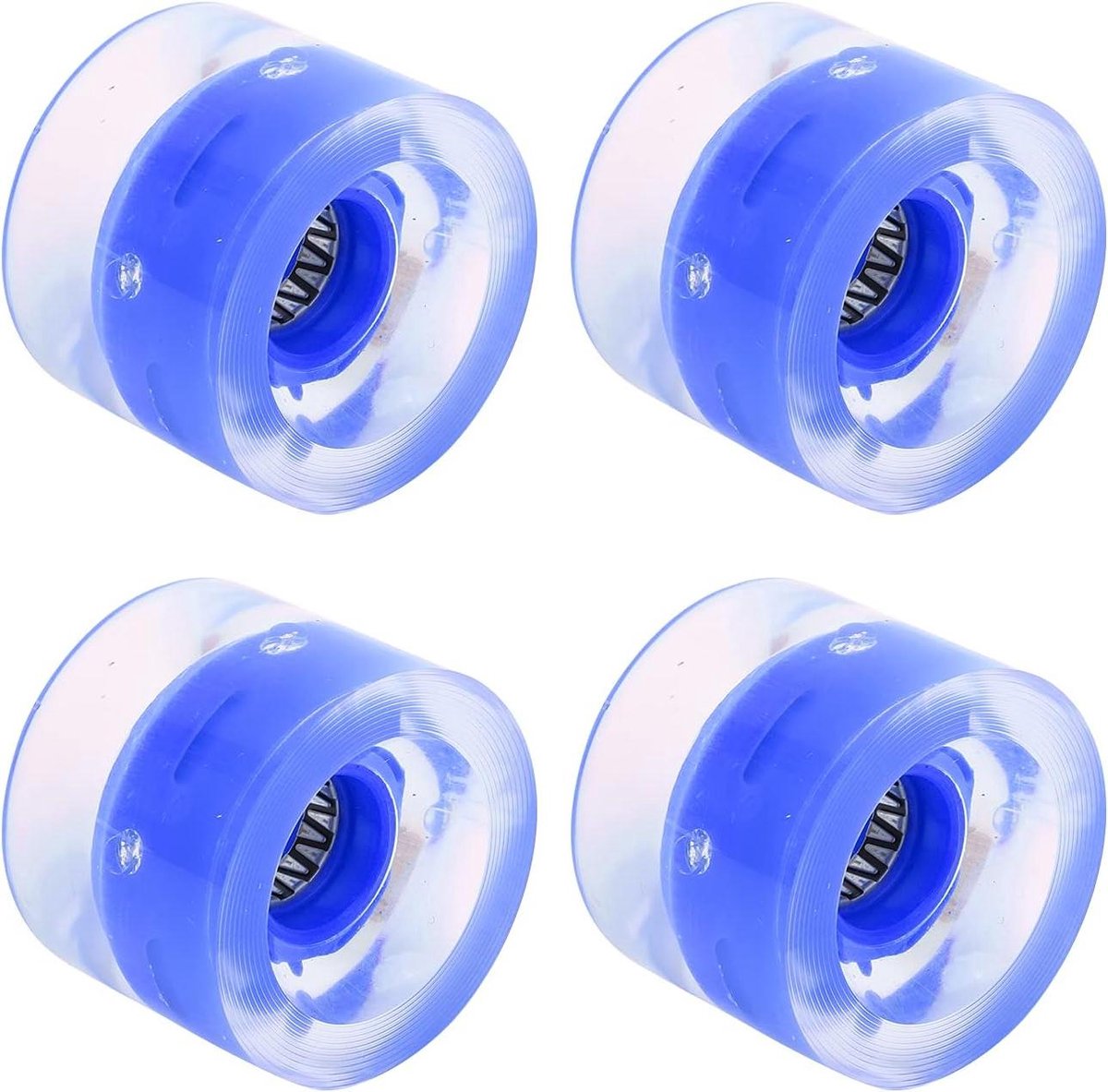 skateboard wielen cruiser wielen soepel skateboarden hoge elasticiteit 60x45mm 78a koningsblauw