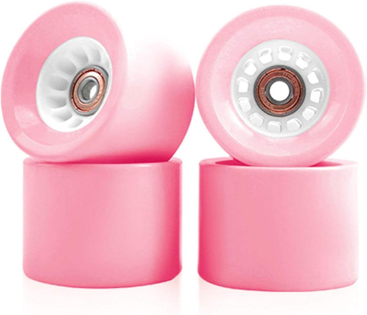 Skateboard wielen - Dubbele tuimelwielen - Outdoor skateboarden - Duurzaam PU materiaal - 70x51mm 78A - A Skateonderdeel kopen online