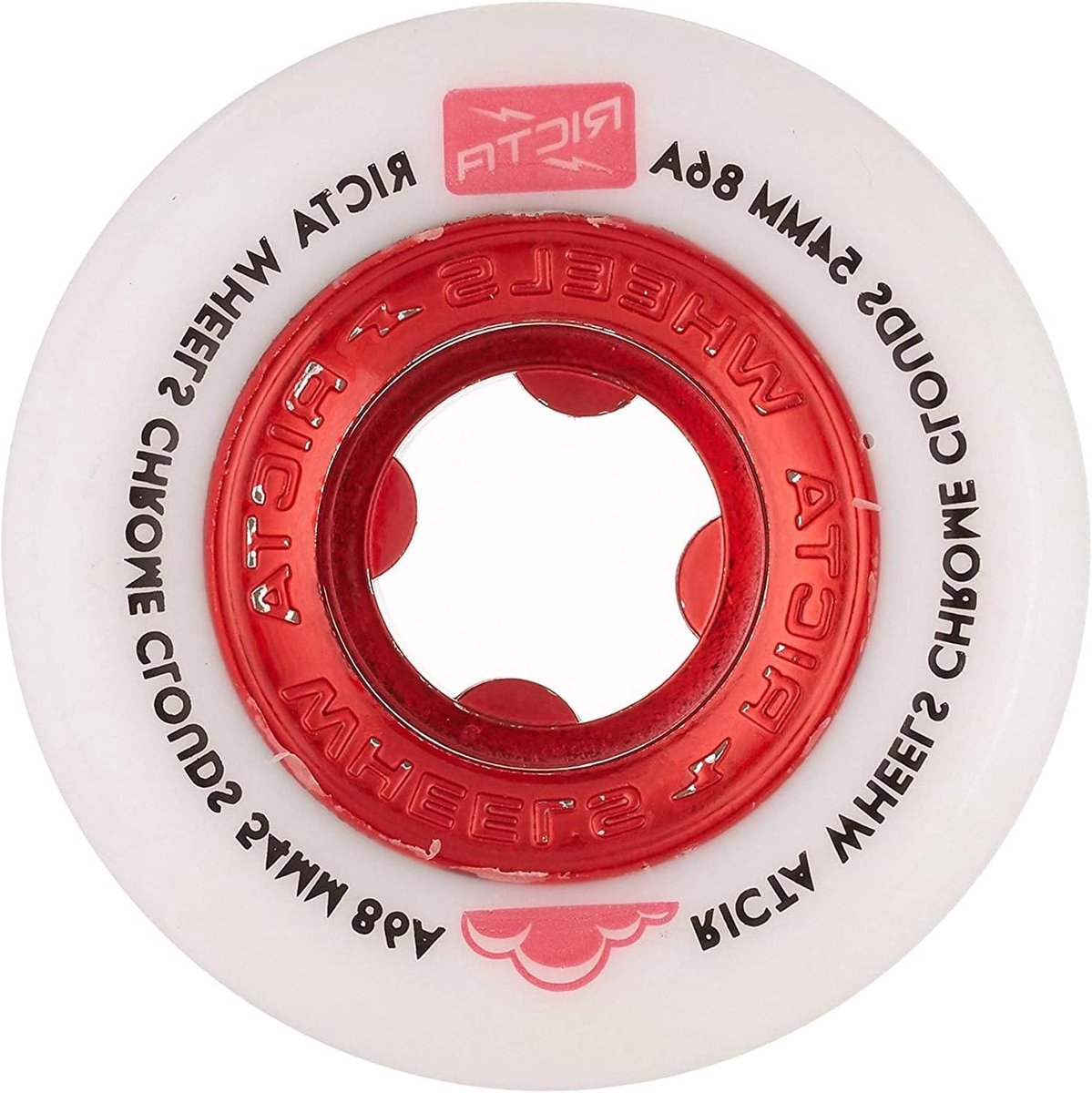 skateboard wielen wielen set skateboarden nieuwste kernontwerp 54 mm rood