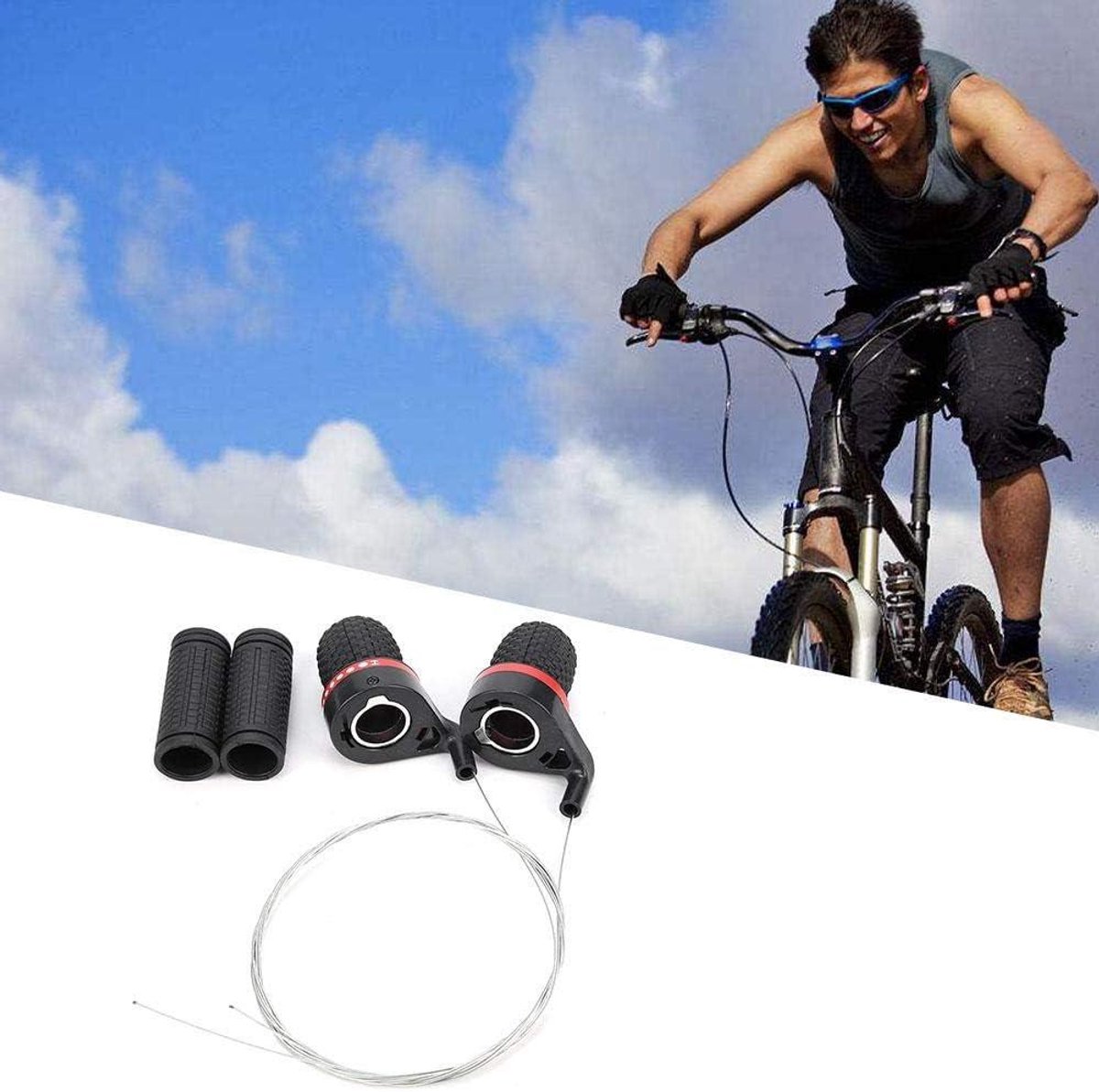 Snelheidsshifter voor mountainbike, fietsversnelling handvat, twist grip versnellingshendel - transmissie MTB onderdelen Fiets kopen online