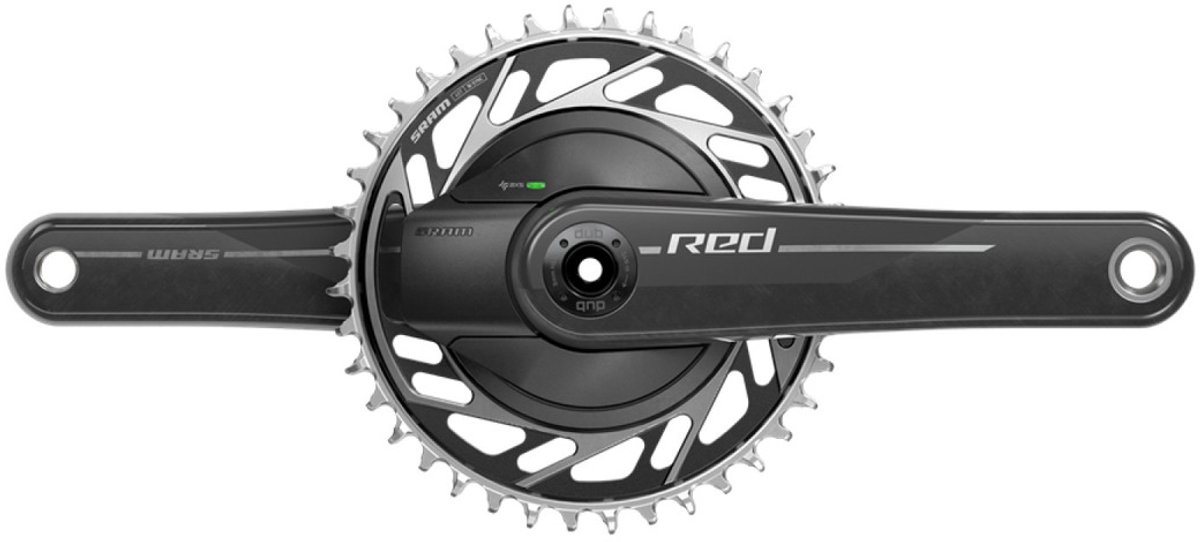 sram crankset quarq red xplr black uni