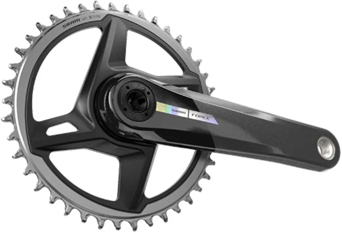 Sram Force 1x Wide D2 Dub Iridescent Direct Mount Crankstel Zilver 170 mm / 40t Fiets kopen online