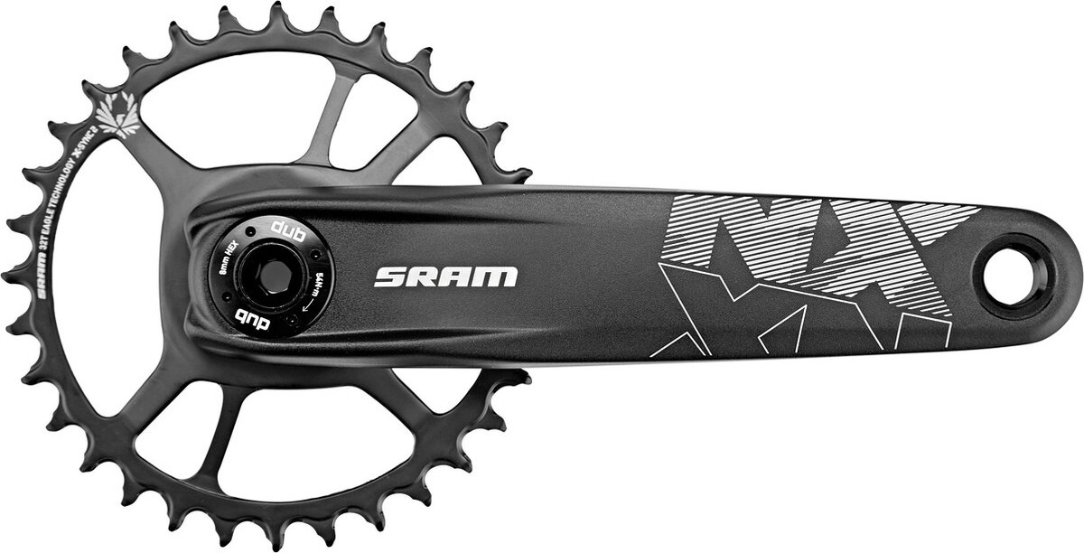 Sram Nx Eagle Dub Direct Mount Crankstel Zwart 170 mm / 32t Fiets kopen online