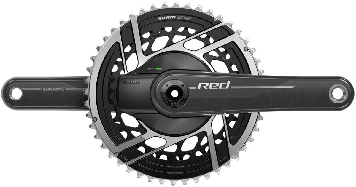 sram red axs dub 12s crankstel met vermogensmeter zilver 170 mm 48 35t