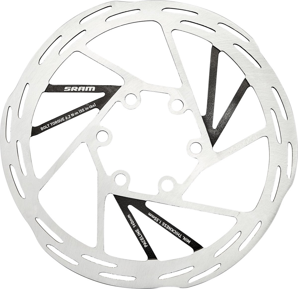Sram Rotor Paceline 6b Remschijf Zilver 140 mm Fiets kopen online