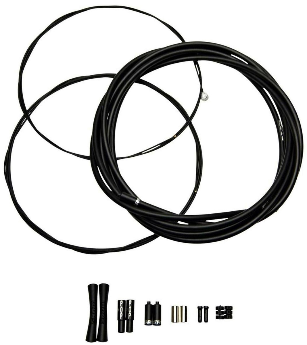 Sram Slickwire Pro Road/mtb Shift Cable 4 Mm Kit Versnellingskabelset Zwart 1.1 x 2300 mm Fiets kopen online