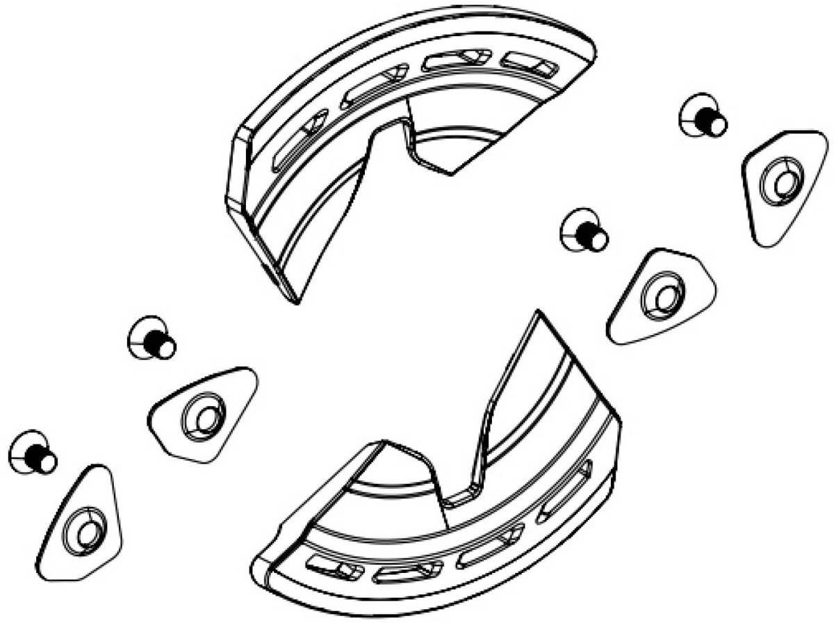 Sram X0 D1 Kettingbeschermer Zilver 34t Fiets kopen online