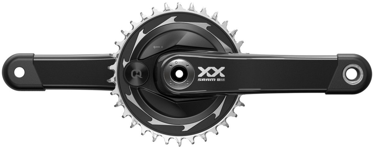 Sram Xxsl Eagle Spider Q168 Cl55 Dub Crankstel Met Vermogensmeter Zwart,Zilver 175 mm / 34t Fiets kopen online