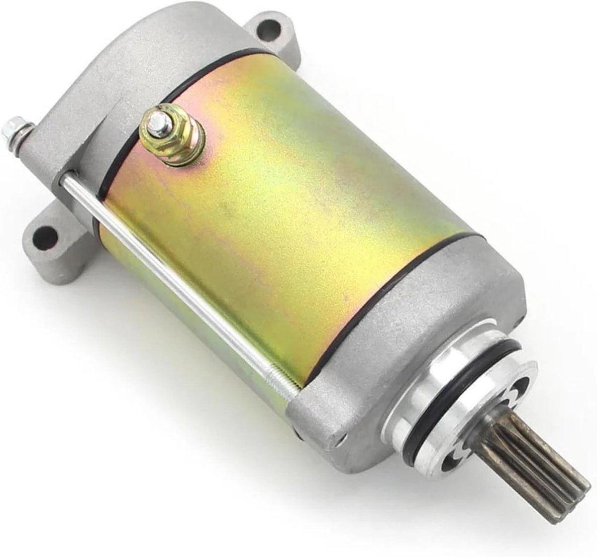 Startmotor Motorfiets - Magneetstartmotor ATV - Voertuig Starten - Duurzame Constructie - 50 g - Zwart Loopmotor kopen online