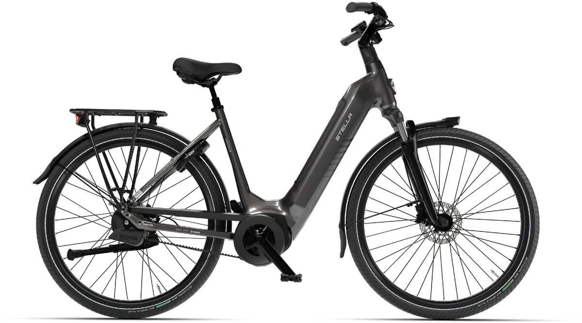 Stella Livorno Premium - Elektrische fiets - Rock Grey (M) Fiets (elektrisch) kopen online