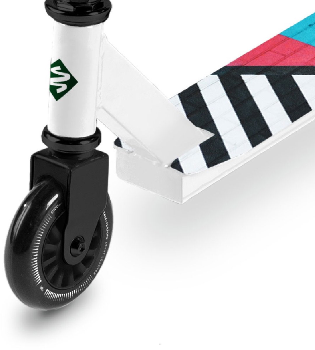 Street Surfing - Trickster Stuntstep - Pop Motion - 100mm Wielen Step kopen online