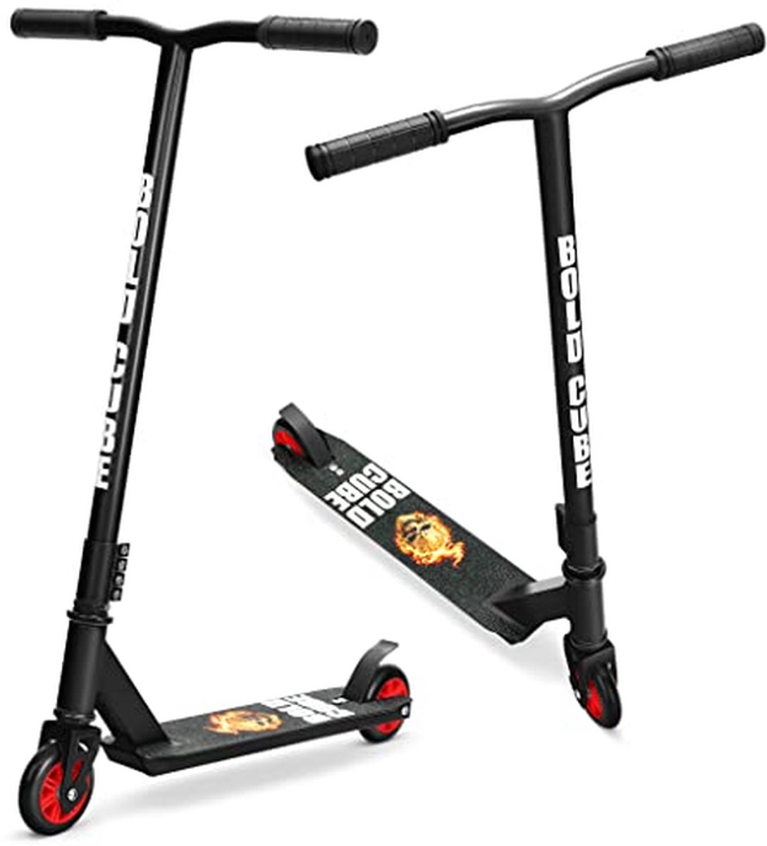 Stunt scooter voor kinderen - Freestyle Pro met 360 graden draaien en quadruple clamp sluiting - lichtgewicht aluminium Kinderfiets kopen online