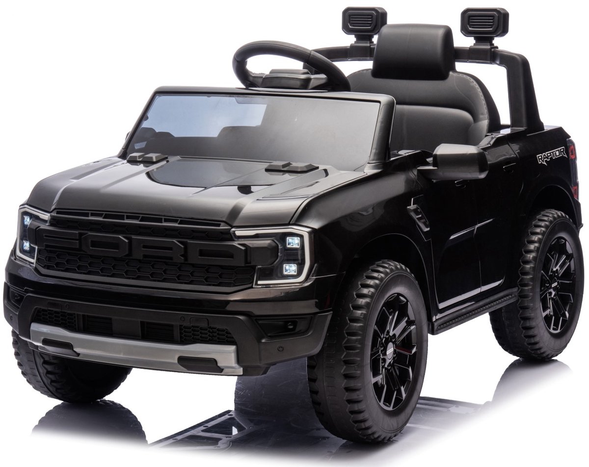 sun baby ford elektrische kinderauto met afstandsbediening 12v accuvoertuig mp3 muziekspeler vering voor kinderen 3 6 jaar zwart